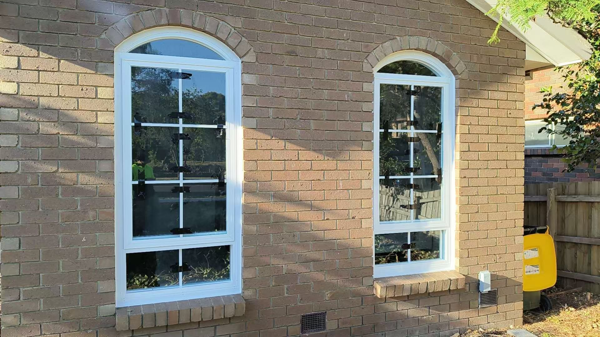 Finished window detail